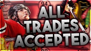 ACCEPTING ALL TRADES WITH THE CHICAGO BLACKHAWKS! (NHL 17 FRANCHISE MODE CHALLENGE)