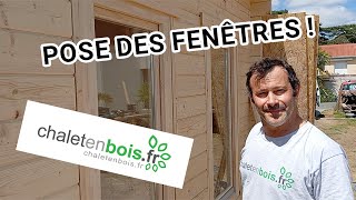 Comment installer les fenêtres de son chalet en bois?