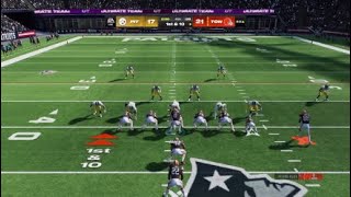 Aikman To Irvin (play action fake) madden nfl 24 ultimate team touchdown pass