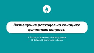 Возмещение расходов на санацию: деликтные вопросы