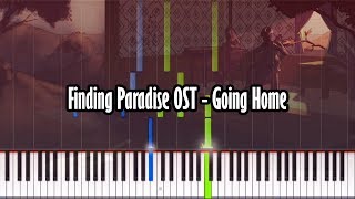 Finding Paradise OST - Going Home - Piano Tutorial - Synthesia W/ Realistic Sound!