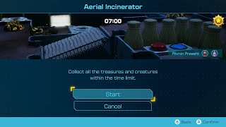 Pikmin 4 Minigames Aerial Incinerator Perfect Goal Gameplay Switch