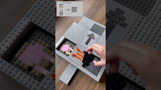 Cooking Minecraft Chicken BUT Lego! #shorts