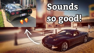 Pure exhaust sounds of our 1998 C5 Corvette!