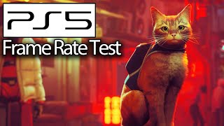 Stray - PS5 Frame Rate Test