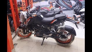 2019 New KTM 125 Duke ABS  Black Colour Price | Spec | Top-speed