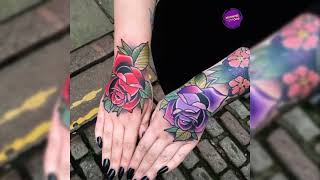 Best Rose Hand Tattoos For Women - Beautiful Rose Tattoo Ideas for Girls