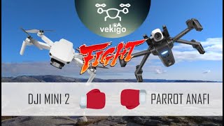 DJI Mavic Mini 2 VS Parrot Anafi - comparativa en español