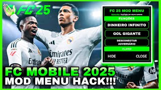 🔥HACK SURREAL🔥 FC 25 MOBILE DINHEIRO INFINITO v22.0.03 (Nova atualização) FC Mobile Mod Menu📲