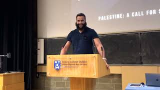 Ireland and Palestine - Trinity College Dublin - Mohammed Hijab