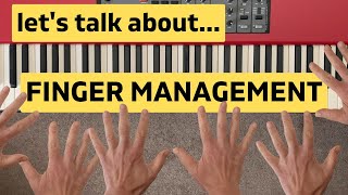 Piano Finger Management — Beginner to Advanced