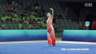 2016 China wushu championship(female) DaoShu 6st place, Hai wei