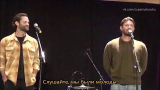 "Молодые и незрелые" Джаред Падалеки и Дженсен Эклз - Кон в Лас-Вегасе 2023 (рус.суб.)