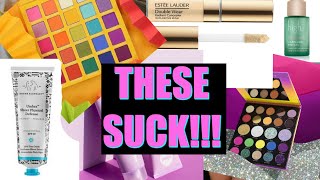 DISAPPOINTING PRODUCTS! MAKEUP REGRETS.....