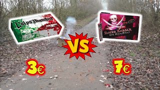 ROTER KORSAR vs COLPO THUNDER (3€) | 🔥 EXTREM GEILER VERGLEICH!!! 💥| #ProfessorPyro