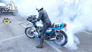 Mad Max replica bike - Jim Goose's MFP Kwaka Z1000 - quick look & start-up