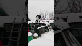 Завалило снегом❄/ Откапываемся 😃