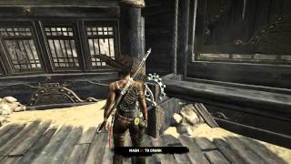 Tomb Raider 2013 - Chasm-Monastery Skip a fight + Climbing part