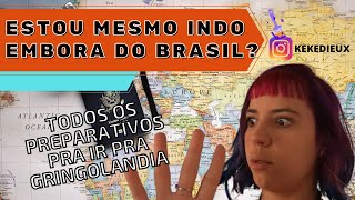 VOU PRA EUROPA! INDO EMBORA DO BRASIL PRO MOCHILÃO NA GRINGOLANDIA - VLOG