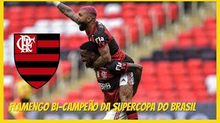 FLAMENGO 2X2 PALMEIRAS - FLAMENGO BI-CAMPEÃO DA SUPERCOPA