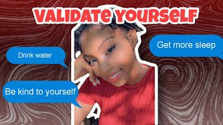 How To Validate Yourself ♥️ | Shantell Dale #selfimprovementtips #selfvalidation #selflovejourney