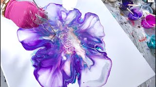 #311 Tips On Going BIG With Blooms! Fluid Art/ Pour Painting