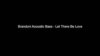 Let There Be Love - Nat King Cole - Acoustic Bass