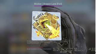 got a dragon lore foil first capsule | CSGO (CS20 Update)