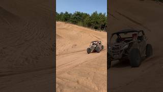 Side hilling a sxs is a fun feeling #canam #x3 #turbo #offroad #novascotia