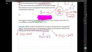 Modeling Of Linear Differential Equations (Applications) - Part (1)