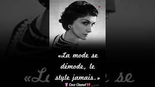 Proverbe Coco Chanel