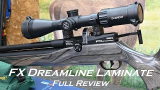 FX Dreamline Laminate Air Rifle, .177, 18 ft LBS. Full REVIEW