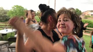 JoAnn and Val dancing - July 2019