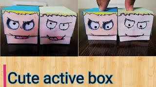 How to make cute active box || Active Box || Twins Bros activities