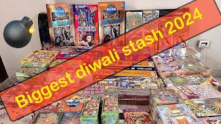 Diwali stash 2024 | diwali crackers