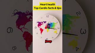 Heart health hacks: fun cardio facts & tips for a healthier you! #hearthealth #cardio #shorts