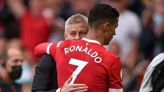 Ole Gunnar Solskjaer on Cristiano Ronaldo and Manchester united 😲