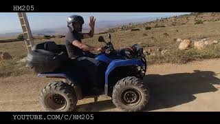 Randonnée en quad dans la forêt de Karkar Tiztoutine Nador