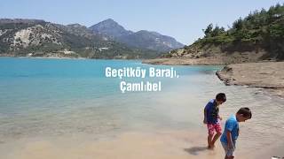 Geçitköy Barajı, Çamlıbel - the turquoise lake in North Cyprus