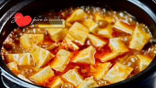 ♥︎ TOFU à la Shichuanaise VÉGÉTARIENE (recette facile) ♥︎ Chez Nguyen ♥︎ i like cooking ♥︎