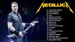 Metallica Greatest Hits Full Album - Best Of Metallica- Metallica Full Playlist 2022