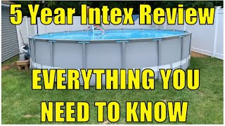 5 Year Review of the Intex Ultra Frame 18 x 48 Above Ground Pool