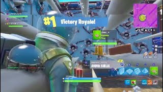 Fortnite Battle Royale - Trapping enemy WINS 2018 Squad Win