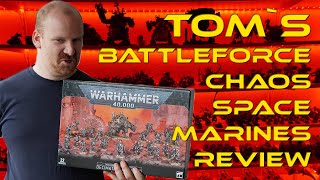 Tom´s Battleforce Chaos Space Marines Review - Was kann die Box??? - Tab