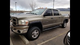 '06 Dodge Ram 3500 Mega Cab 5.9 Cummins 6 Spd 4x4