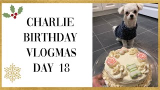 Charlies first birthday! vlogmas day 18 | Christie Ressel