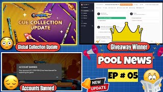 Global Collection Power Update || Accounts Banned Miniclip Server Down || Giveaway Winner || 8BP