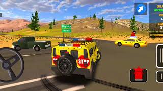 patrol officer police games || police and thief car games || police car game offline