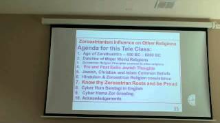 All NA Tele Class #17 Zoroastrianism Influence Segment 3 of 5