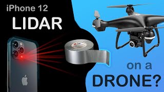 LIDAR Scanning on a Drone with iPhone 12 Pro - Fails & Crashes